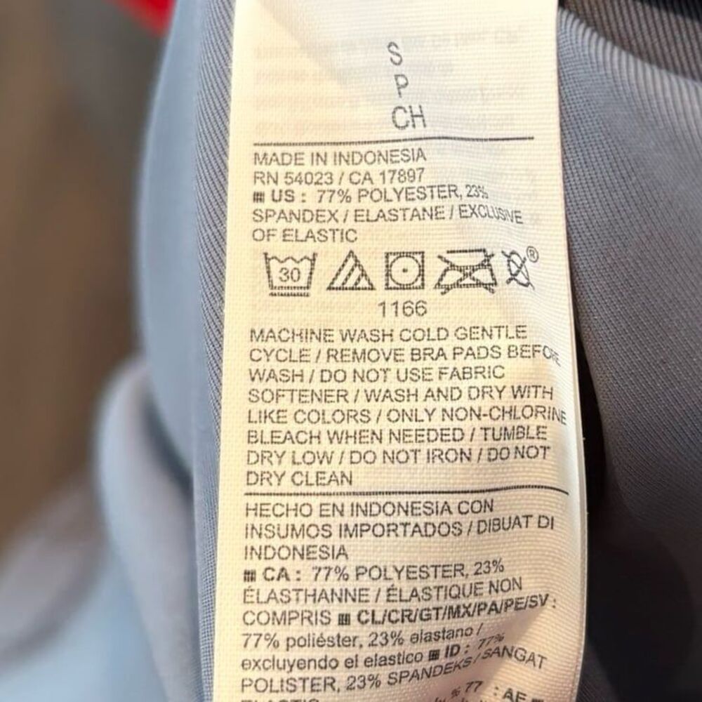 Old Navy‎ Active Powersoft Blue Dress With Built In Shorts Size Small - Picture 8 of 8